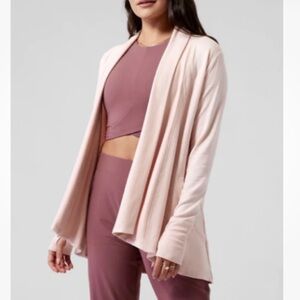Athleta Pranayama Wrap in Pink size M